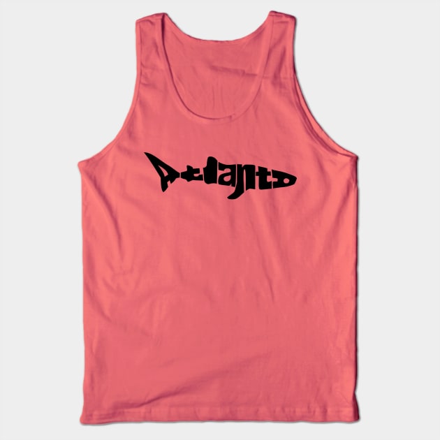 Whale Shark, Atlanta Tank Top by denip